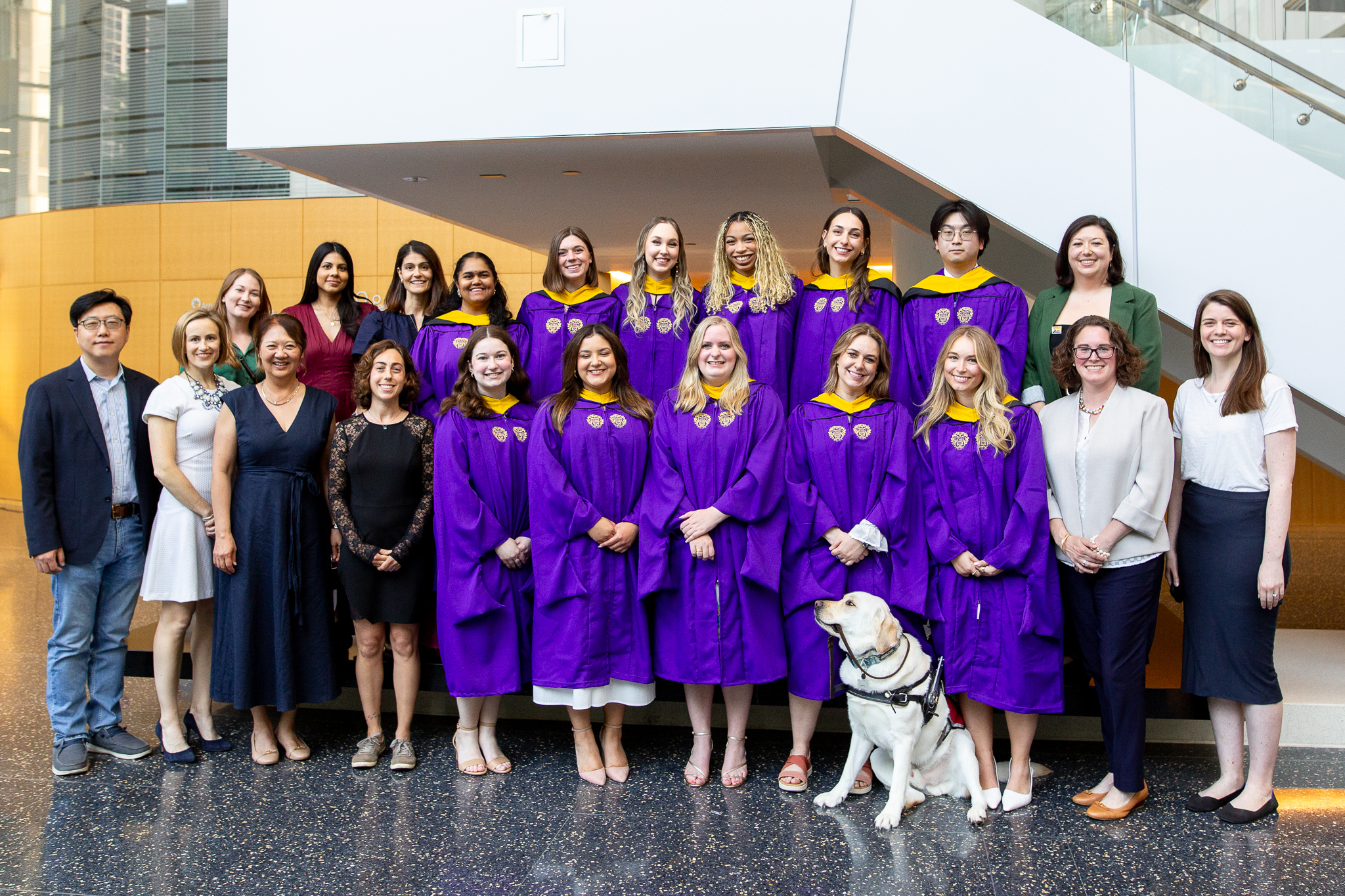 MS-RSM Class of 2025 with faculty and staff
