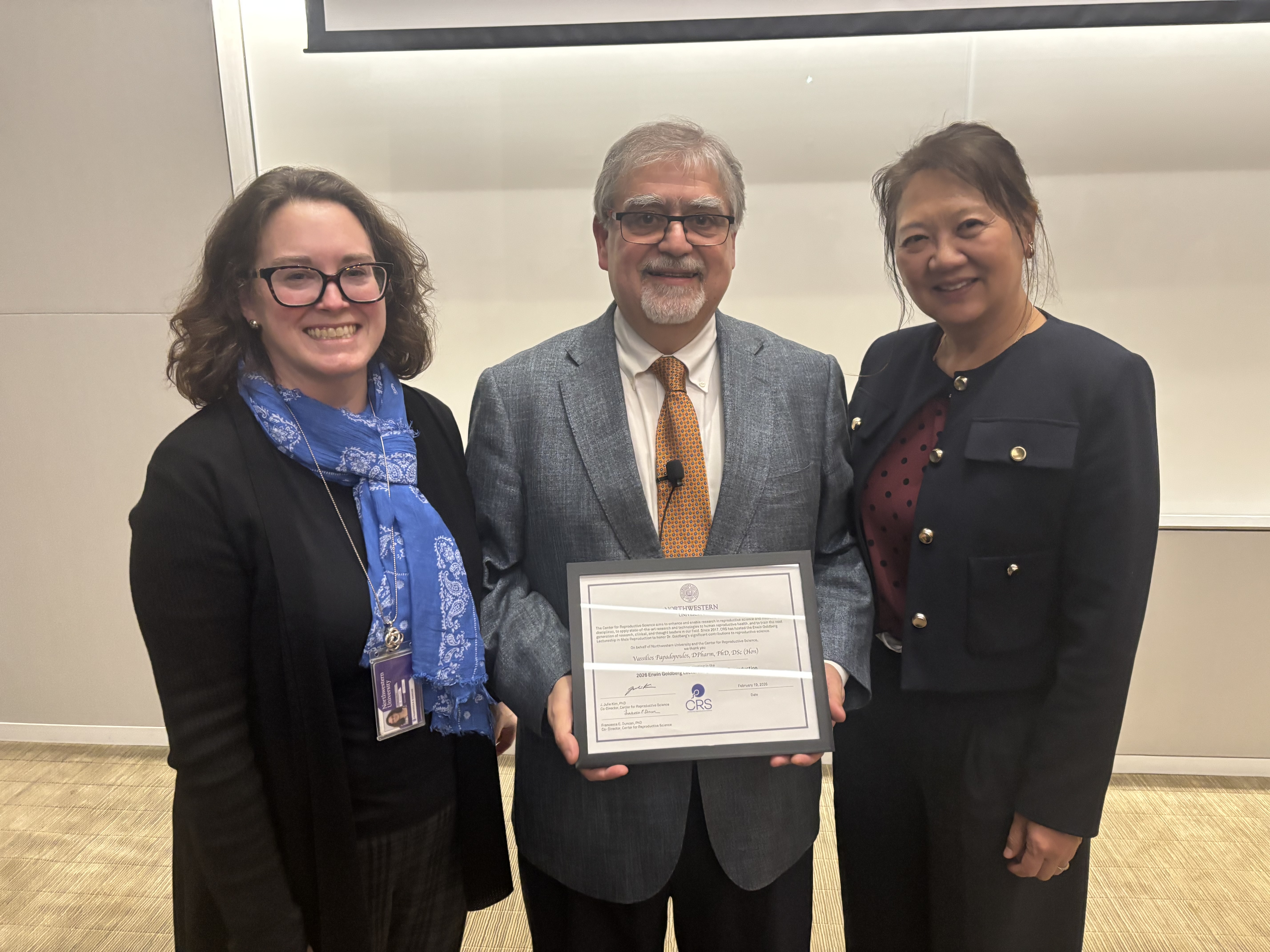 Dr. Duncan, Dr. Papadoupoulos, and Dr. Kim
