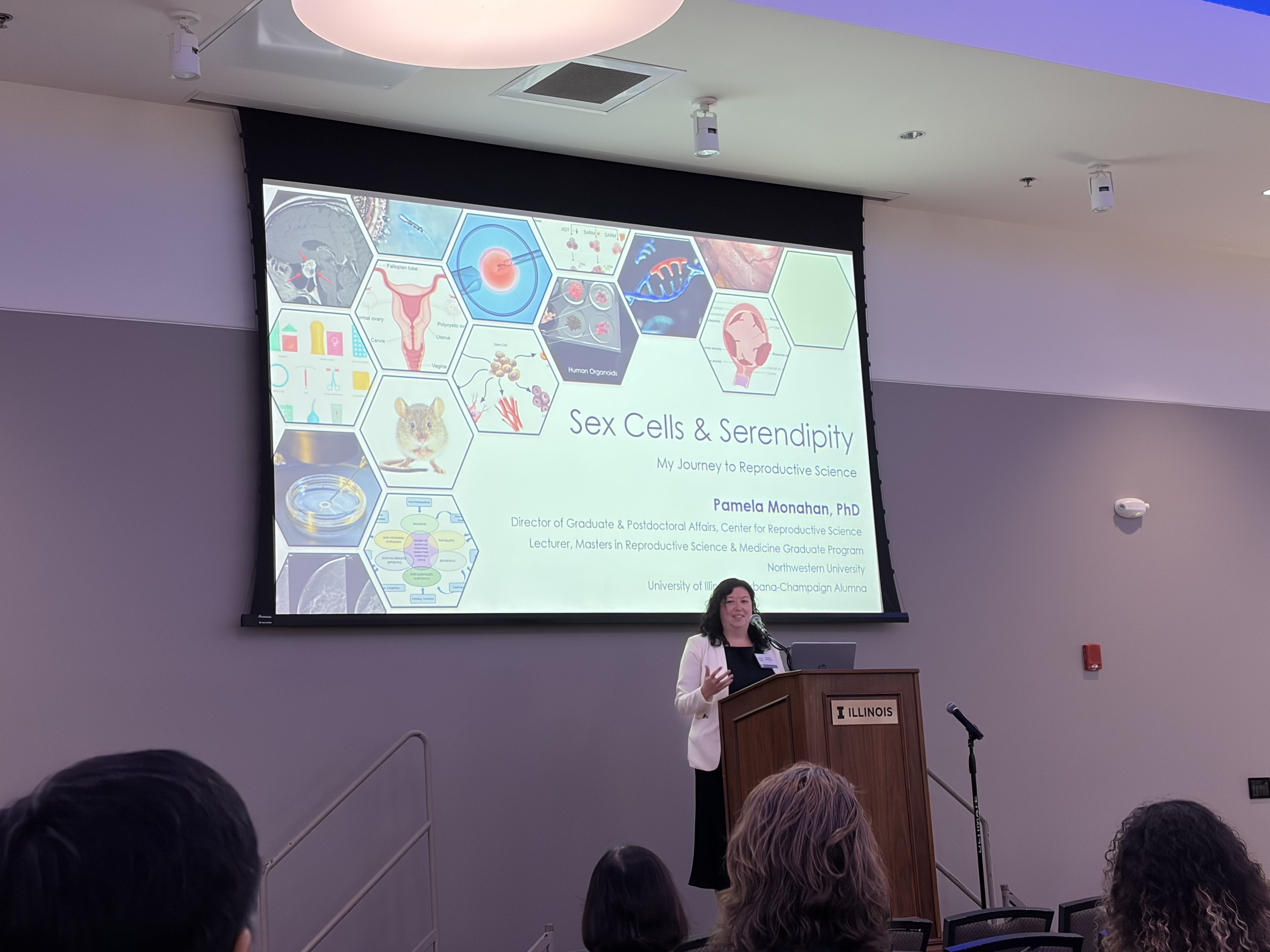 Dr. Monahan presents her talk