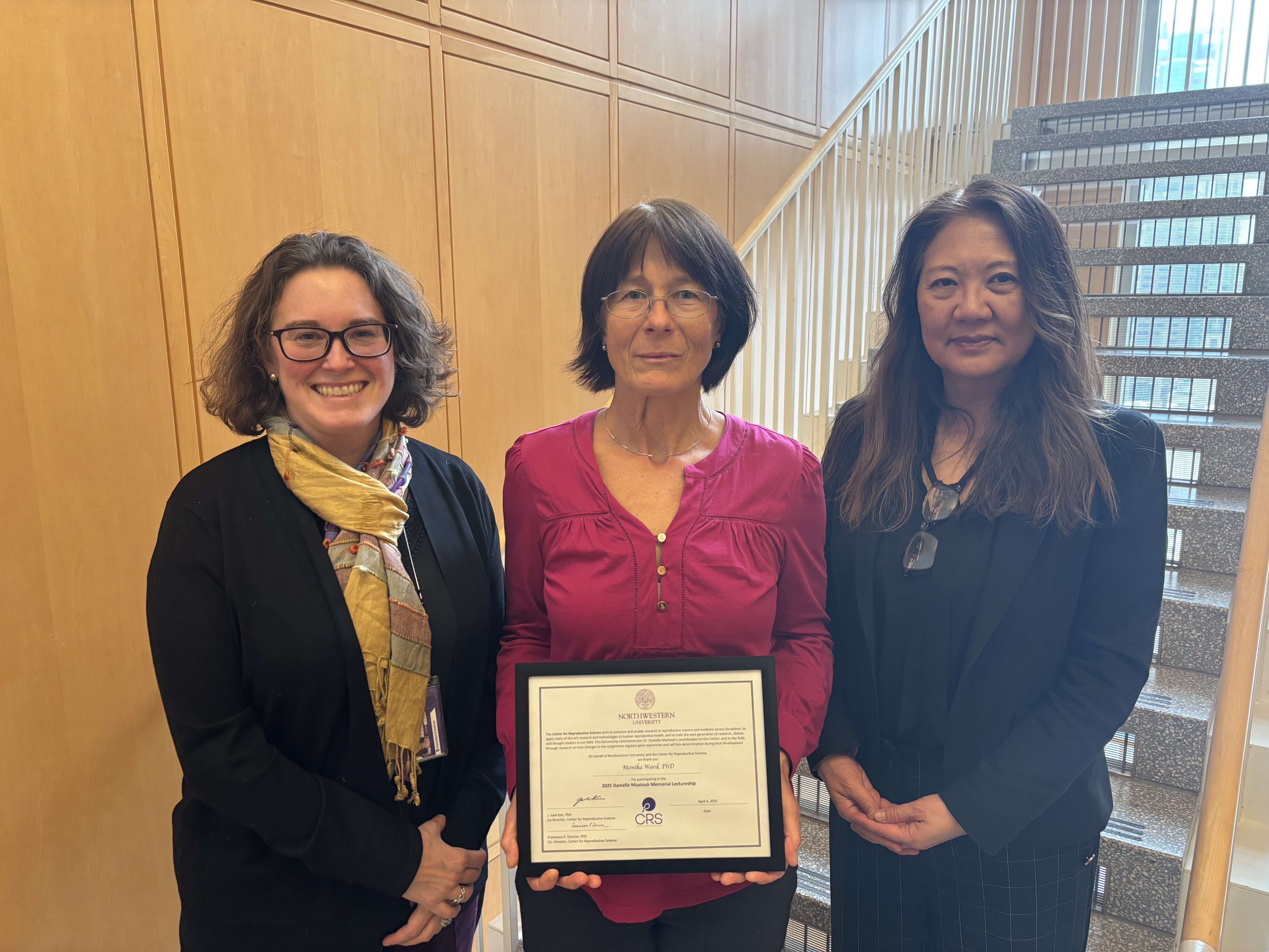 Francesca Duncan, Monika Ward, Julie Kim
